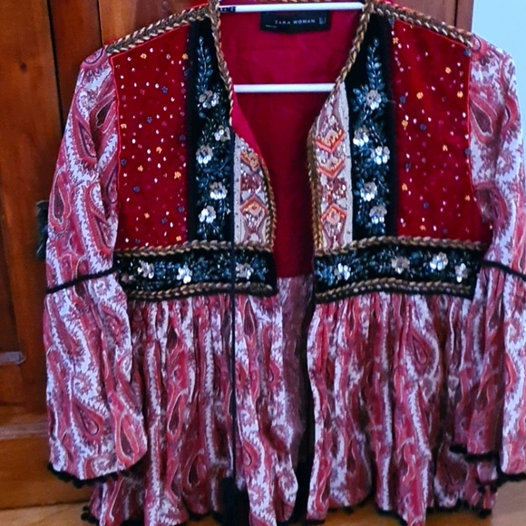 ZARA Velvet Jacket - Picture 7 of 7